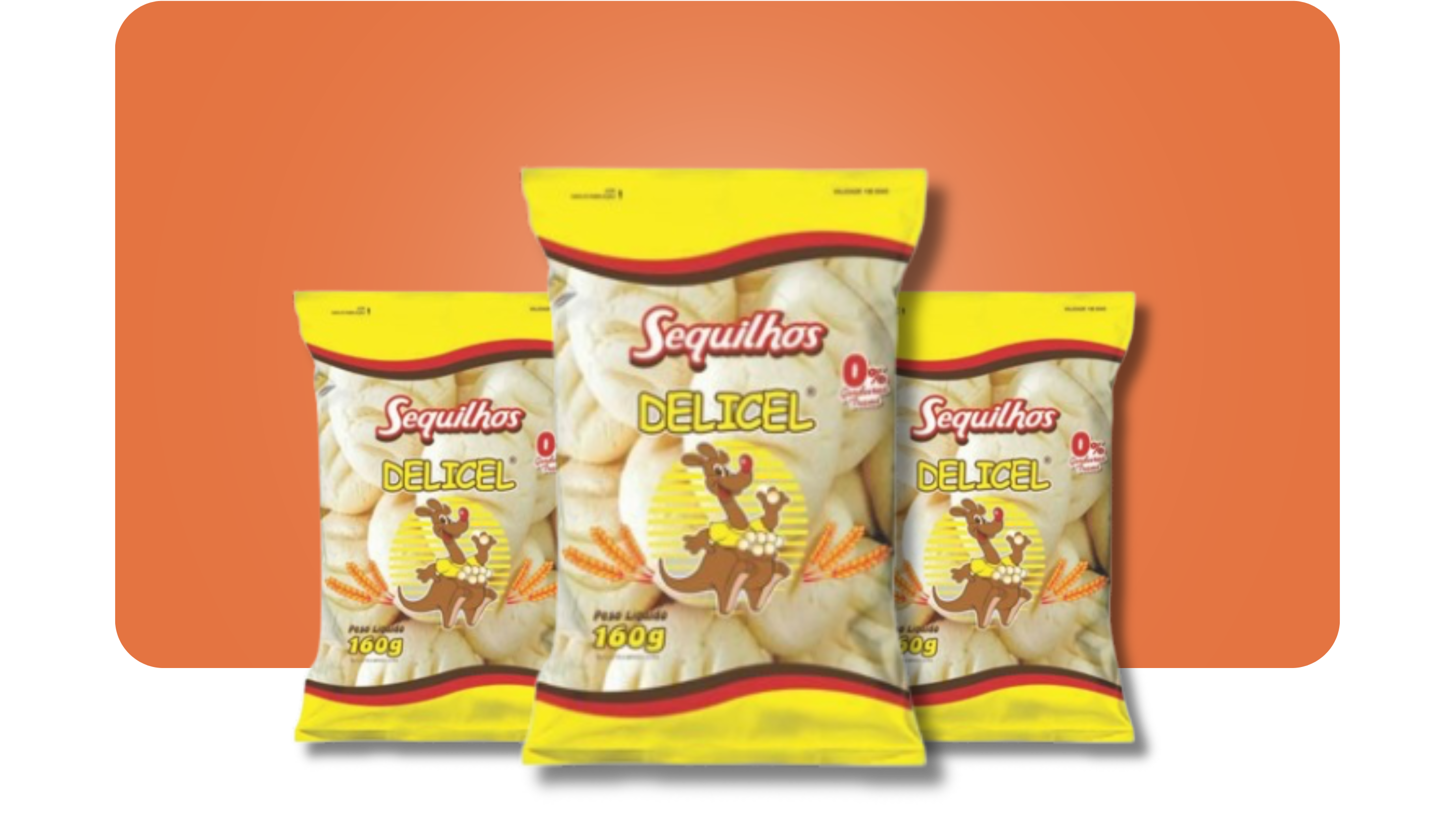Sequilhos Delicel 160g