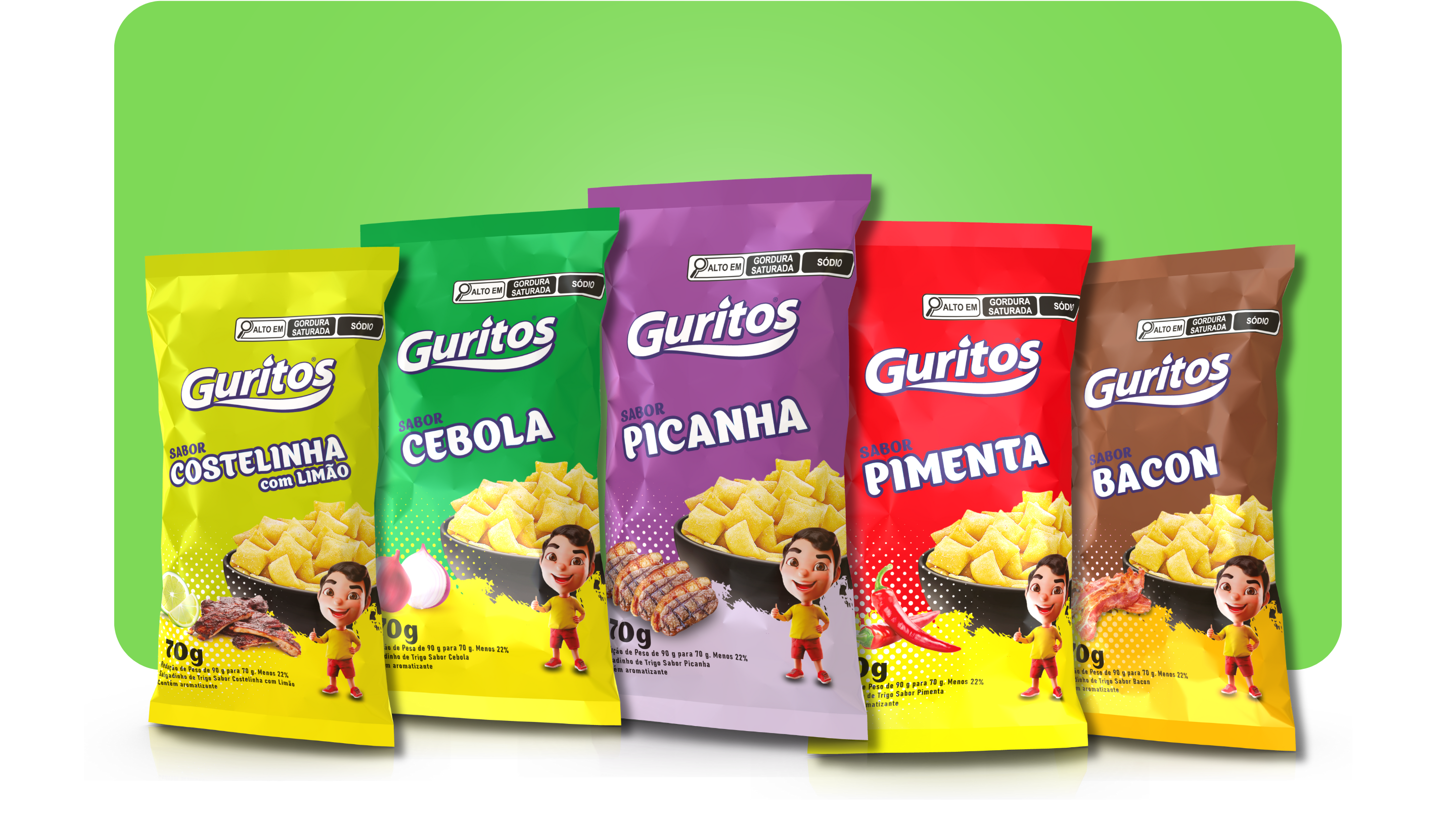 Salgadinhos de Trigo 70g